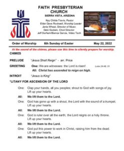 thumbnail of 05-22-22 Communion Bulletin