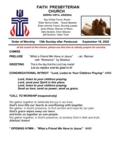 thumbnail of 09-18-22 Communion Bulletin