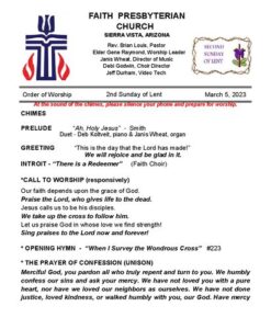 thumbnail of 03-05-2023 – Second Sunday in Lent Bulletin