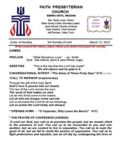thumbnail of 03-12 -2023 – Third Sunday in Lent Bulletin